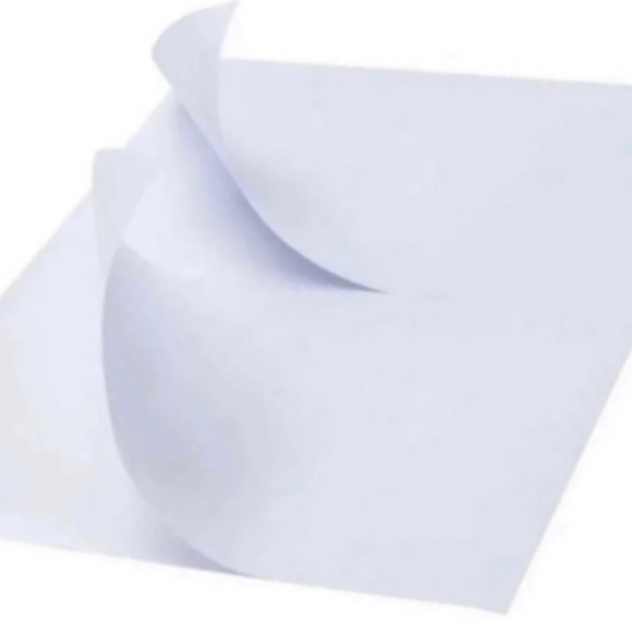 Shipping Labels 2 per page Half sheet Sticker Label Printer Paper 2-up 40 ct - Picture 2 of 2